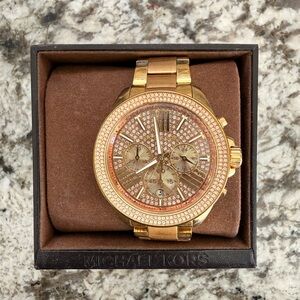 Michael Kors Women’s Gold Chronograph Watch